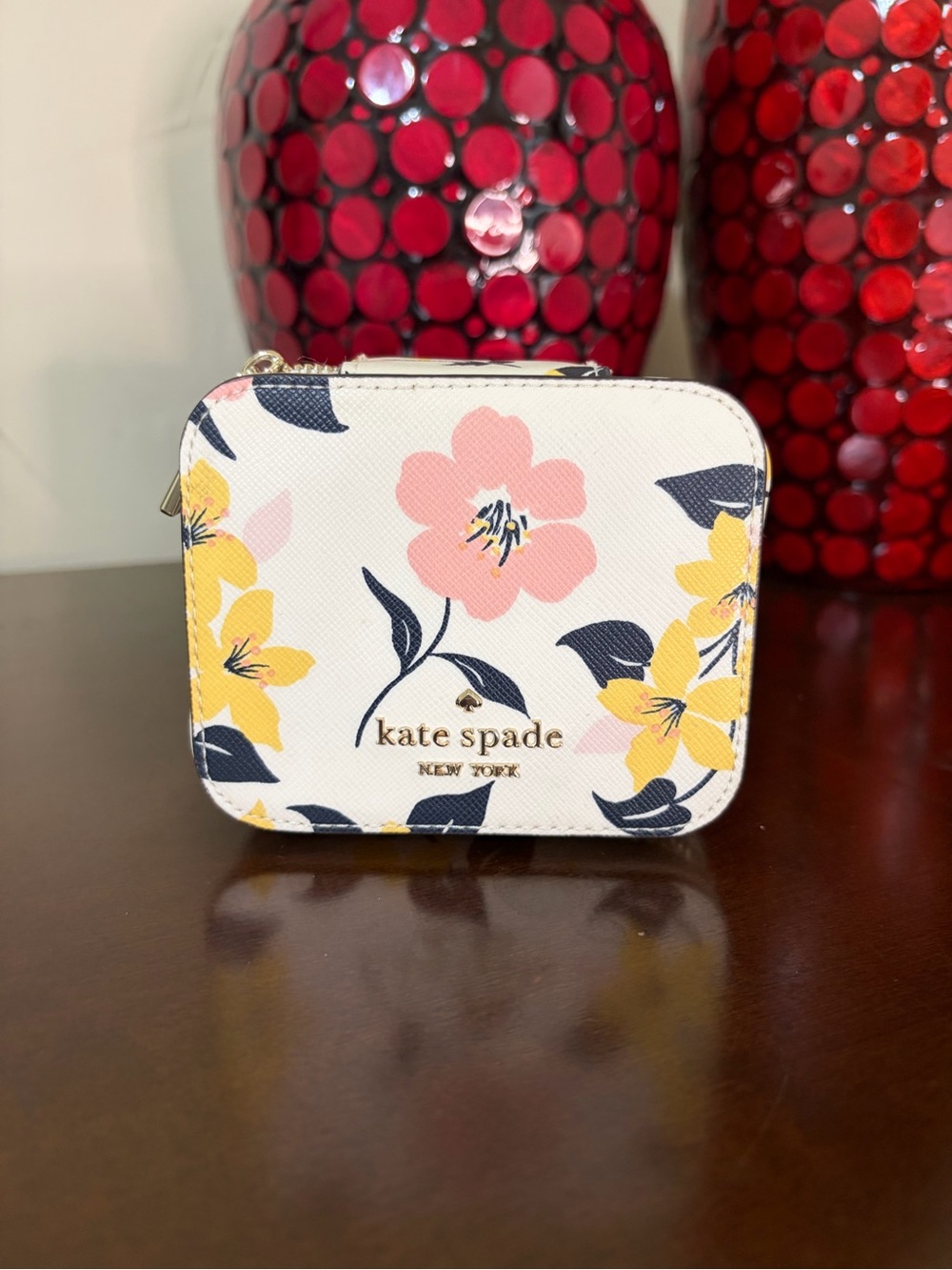 kate spade Staci Lily Blooms Jewelry Holder